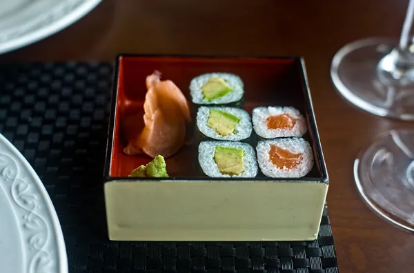 Sushi box — Stock fotografie