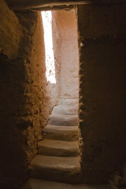Adobe stairs