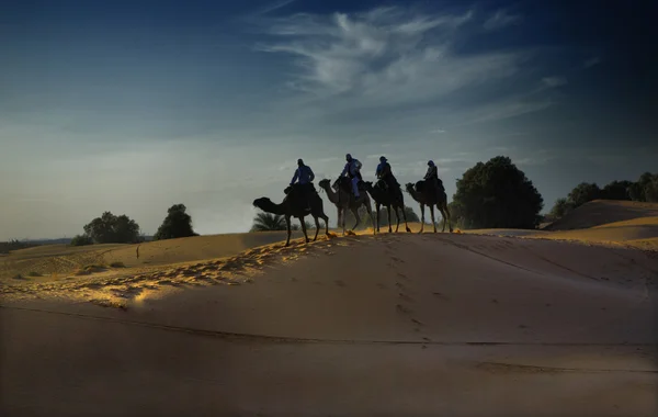 Caravana turística — Foto de Stock