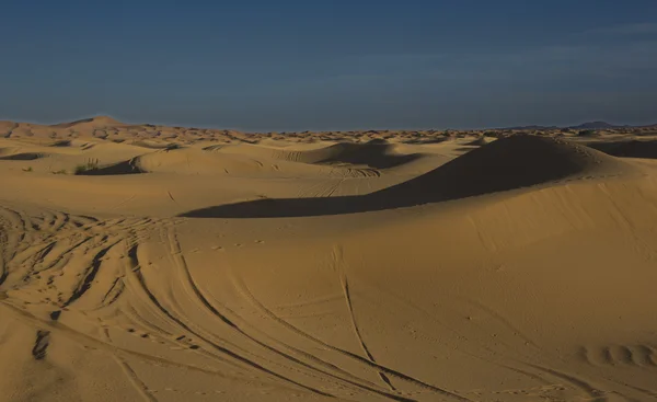 Hemel en zand — Stockfoto