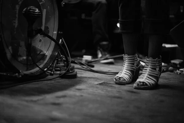 Tacones de música en vivo —  Fotos de Stock