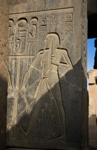 Luxusschnitzereien des Pharaos — Stockfoto