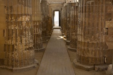 Saqqara temple clipart
