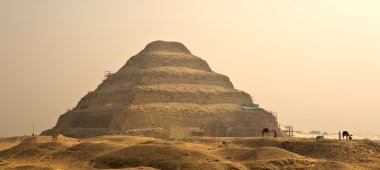 The Step Pyramid of Djoser in Egypt, famous, landmark clipart