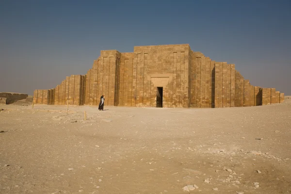 Περιμετρικού τείχους της πυραμίδας βήμα — Φωτογραφία Αρχείου