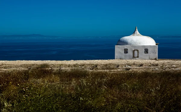 Cape espichel beyaz hermitage — Stok fotoğraf