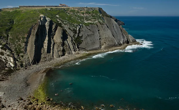 Falaises du cap Espichel et sanctuaire — Photo