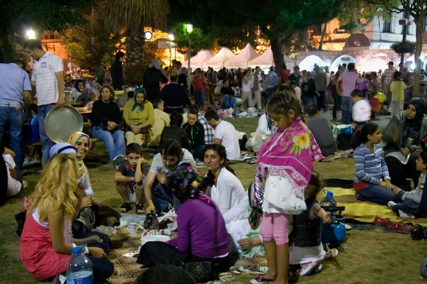 Ramadan maaltijd nacht — Stockfoto