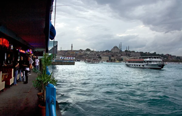 Restauracje Galata — Zdjęcie stockowe