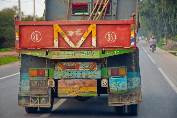 Марокканский грузовик — стоковое фото