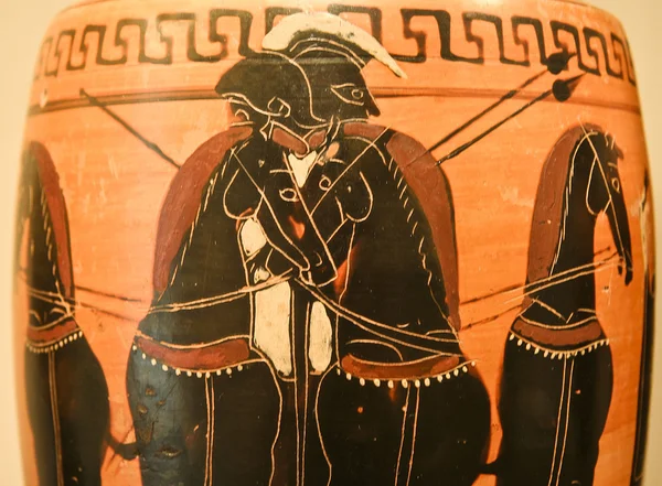 Ceramica greca antica — Foto Stock