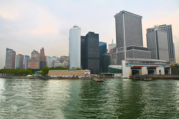 New york Limanı görülen terminal — Stok fotoğraf