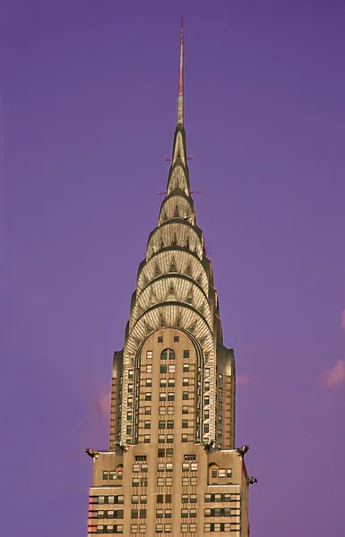 The Chrysler Building top — Stock Photo, Image