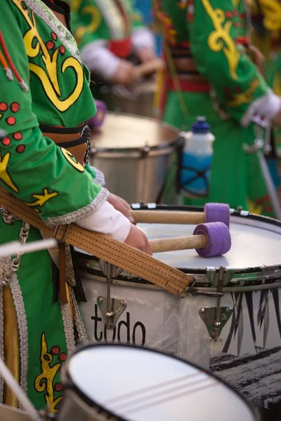 Baterista de bajo — Foto de Stock