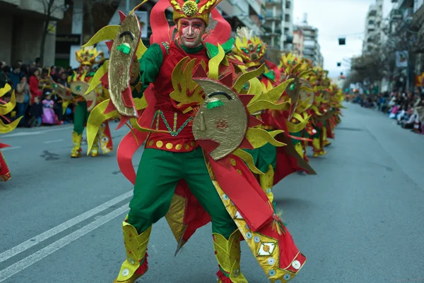 Linha de guerreiros do sol — Fotografia de Stock