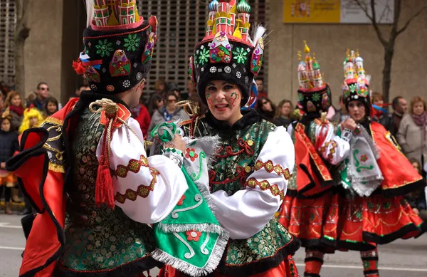 Folk costumes — Stock Photo, Image