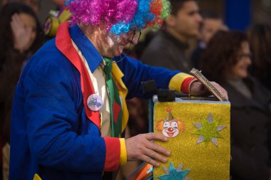 Palyaço kamera adam