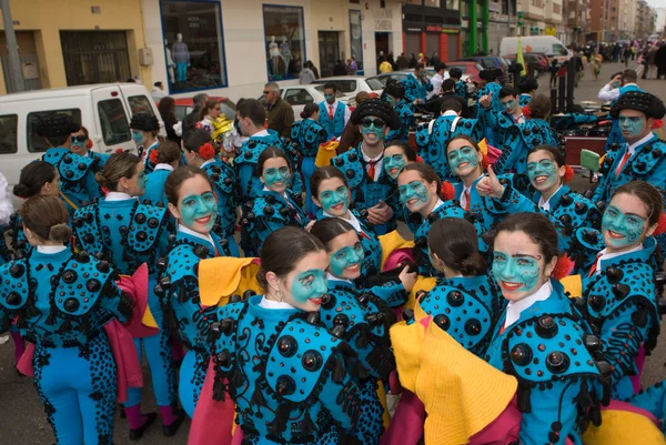 Kék bullfighters — Stock Fotó