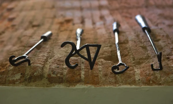 Branding irons — Stock Photo, Image