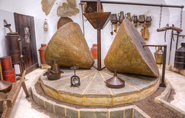 Stone olive oil mill 