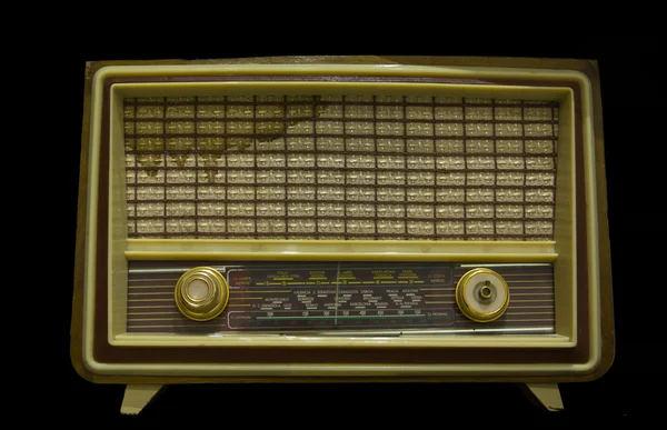 Radioul vechi din 1950 — Fotografie, imagine de stoc