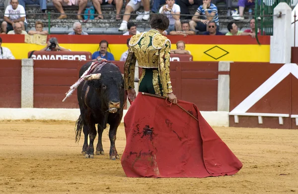 Passaggio del torero Israele Lancho — Foto Stock