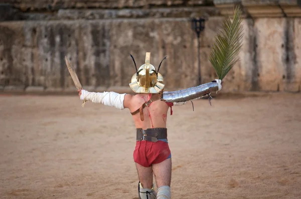 Gladiatore vittorioso — Foto Stock