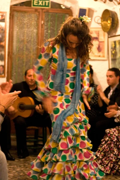 Flamenco danser kvinde - Stock-foto