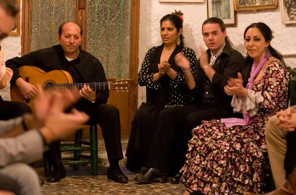 Músicos flamencos — Foto de Stock