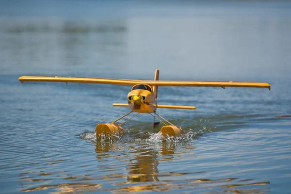 Radiostyrd hydroplane närbild — Stockfoto