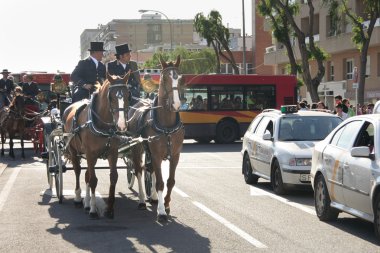 seville sokaklarında taşıma