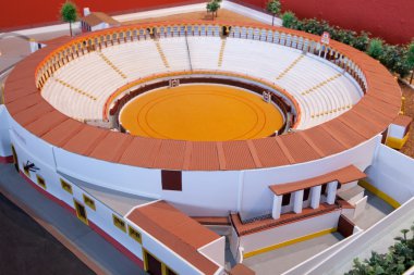 Mockup bullring