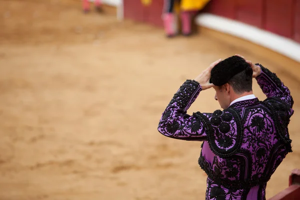 Montera or bullfighter hat — Stock Photo, Image