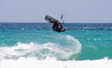 sporcu uçurtma sörfçü