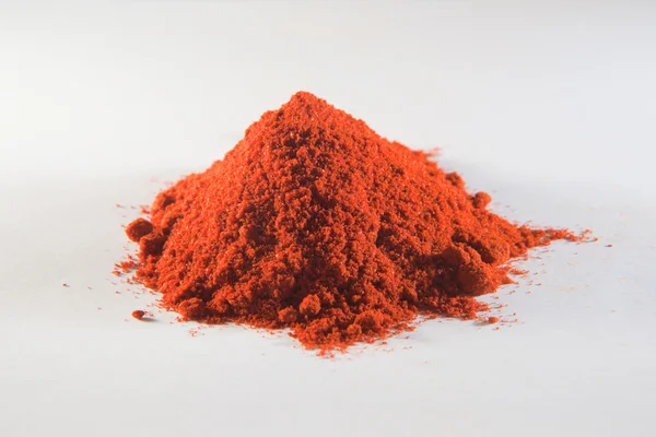 Pila de pimiento rojo en polvo — Foto de Stock