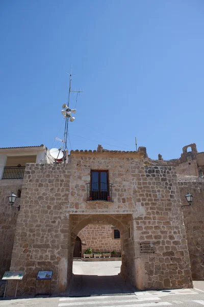 Porta principal de Zorita — Fotografia de Stock