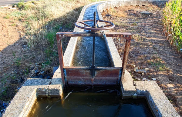Serrure d'irrigation — Photo