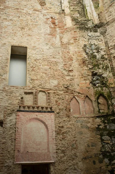 Badajoz Espagne Déc 2020 Vieille Alcazar Mosquée Palatiale Restent Dans — Photo