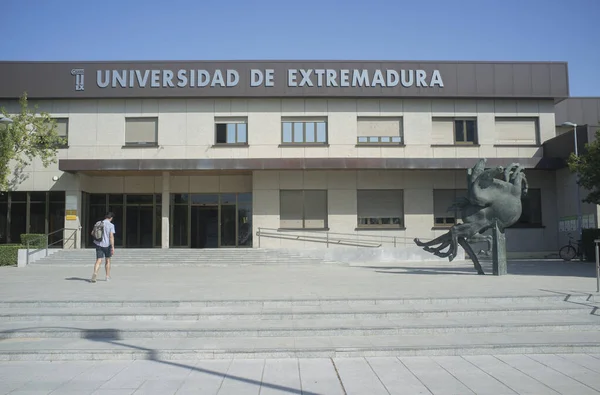 Badajoz Spain Sept 16Th 2019 Rectors Office Building University Extremadura — Stock Photo, Image