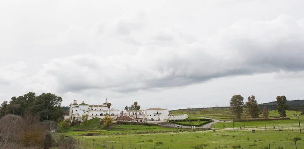 Virgen Carrion Shrine Alburquerque Badajoz Spain Situated Outskirts Town Gevora — Stock Photo, Image