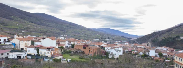 Cabezuela Del Valle Overview Caceres Extremadura Spain Declared Site Historic — Stock Photo, Image