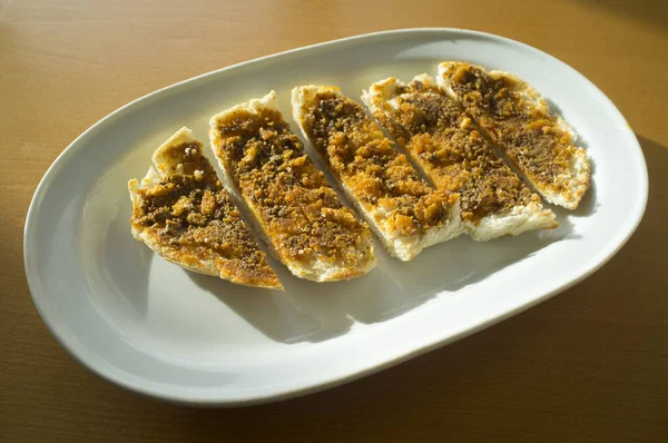 Roti Cachuela Iberia Sarapan Tradisional Ekstremis — Stok Foto