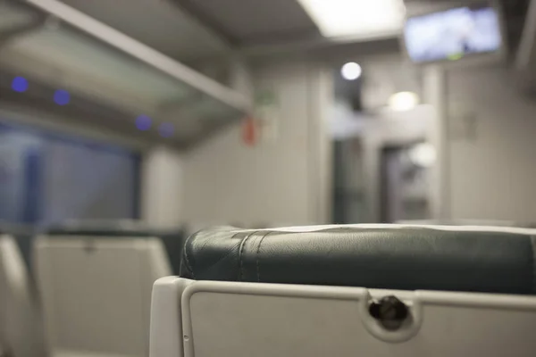 Interior Normal Class Carriage Selective Focus — ストック写真