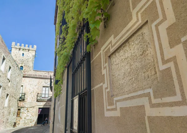 Roman Tombstone Built Historic Quarter House Roman Remains Still Visible —  Fotos de Stock