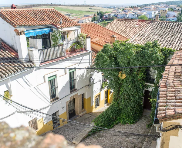 Nun Corner Square Caceres Extremadura Spain One Most Picturesque Spots — Stock Fotó