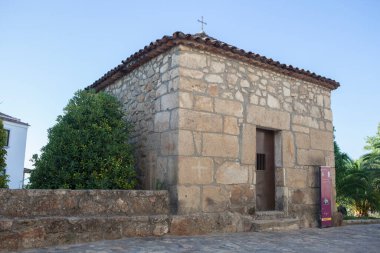 San Roque hermitage. Losar de la Vera architecture. Caceres, Extremadura, Spain