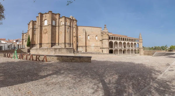 Klášter San Benito Mateřské Sídlo Řádu Alcantara Caceres Extremadura Španělsko — Stock fotografie