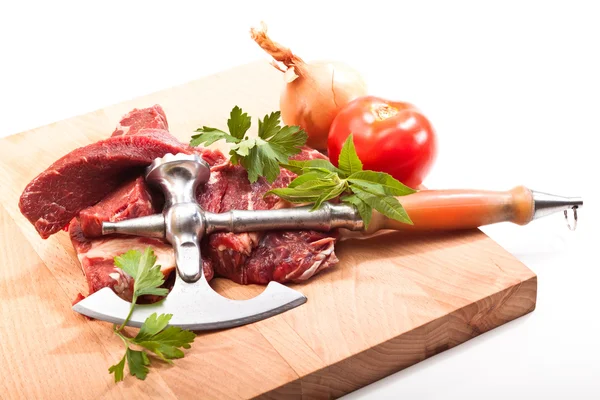 Carne para barbacoa — Foto de Stock