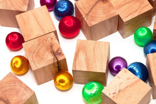 Wooden blocks — Stock Photo, Image