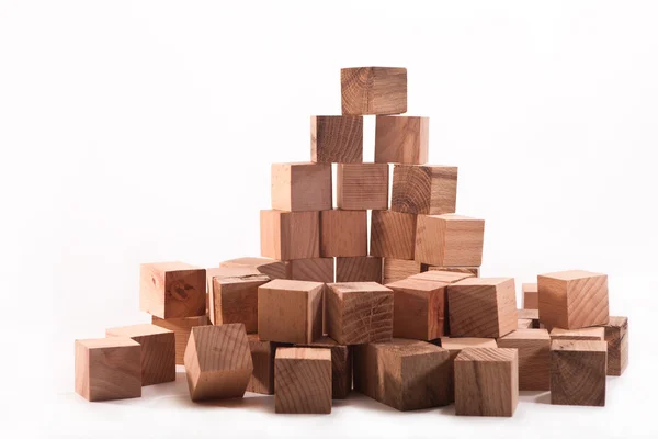 Игра с блоками — стоковое фото